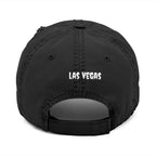 Las Vegas Distressed Dad Hat — Embroidered Vintage Baseball Cap