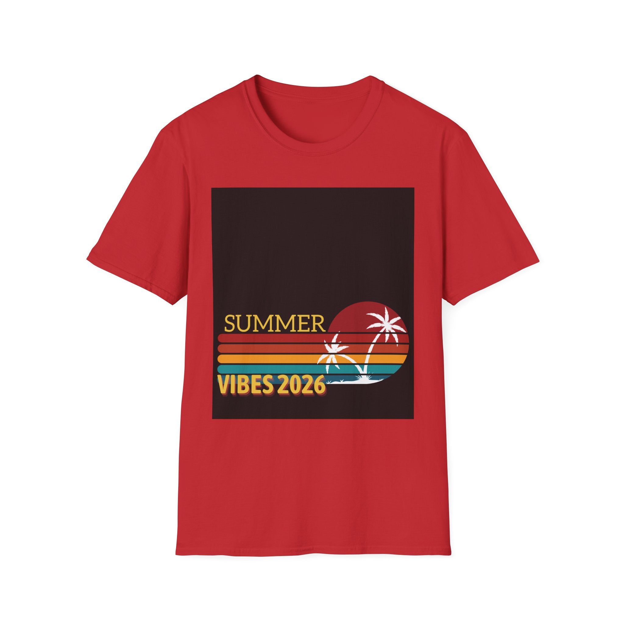 Summer Vibes 2026 T-Shirt — Retro Palm Beach Tee