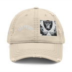 Las Vegas Distressed Dad Hat — Embroidered Vintage Baseball Cap