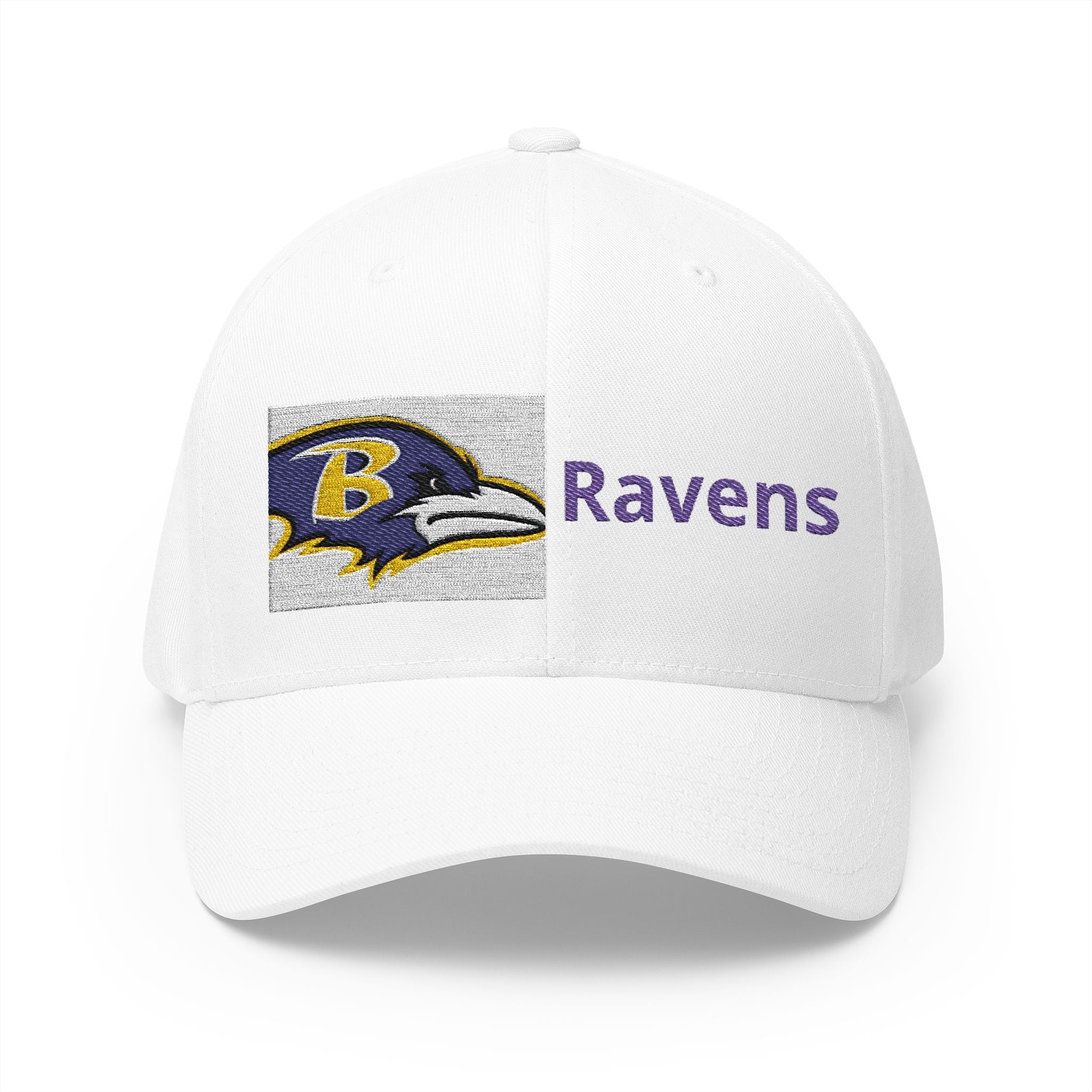 Embroidered Ravens Cap — Baltimore Logo with "1996" Back