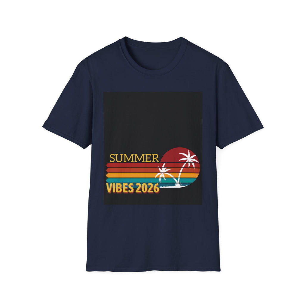 Summer Vibes 2026 T-Shirt — Retro Palm Beach Tee