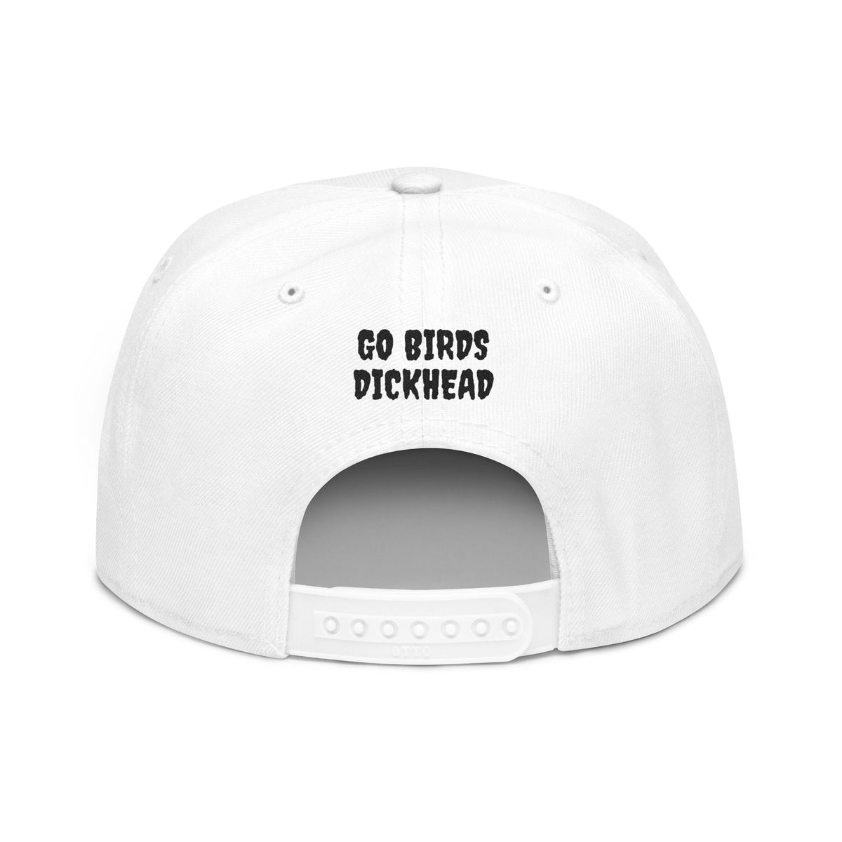 Embroidered Snapback Hat — Philadelphia Eagles Green Logo Cap