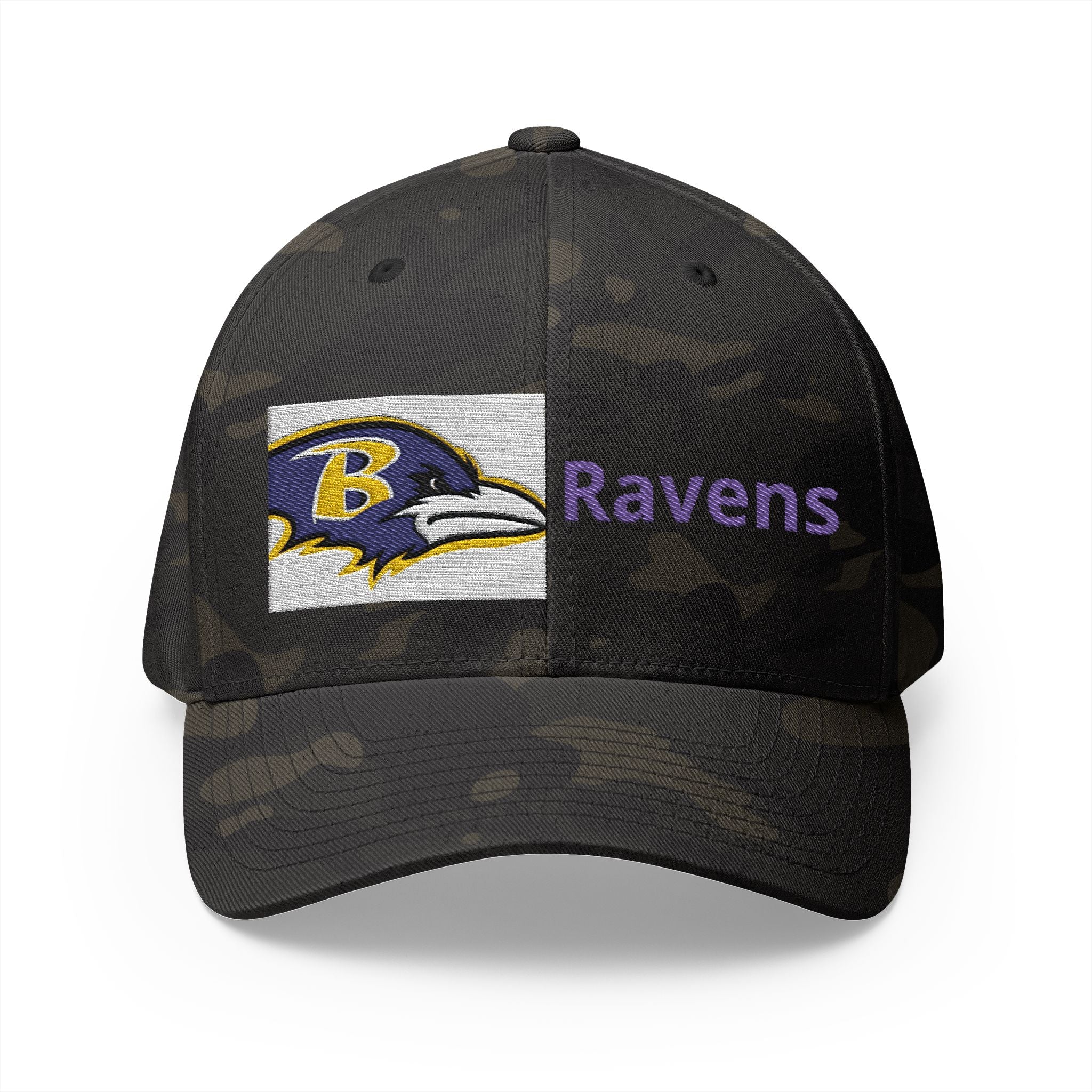 Embroidered Ravens Cap — Baltimore Logo with "1996" Back