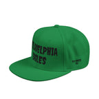 Embroidered Snapback Hat — Philadelphia Eagles Green Logo Cap