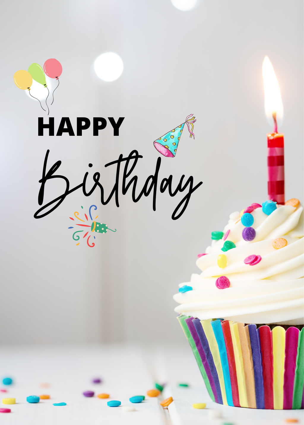 Birthday Card - Blank Inside